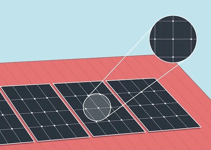 نیک سولار استفاده از پنل های مونوکریستال