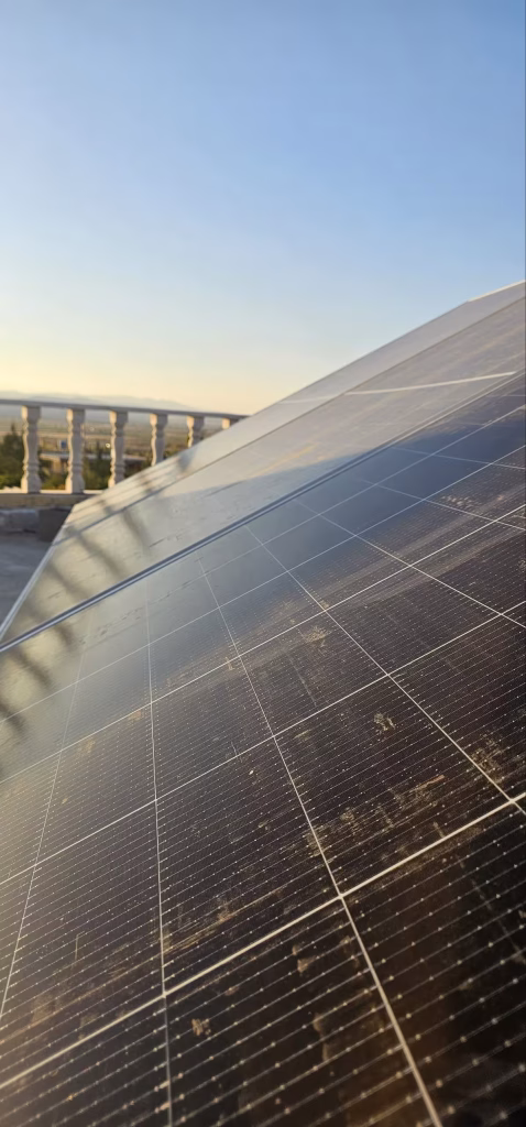 پروژه برق خورشیدی